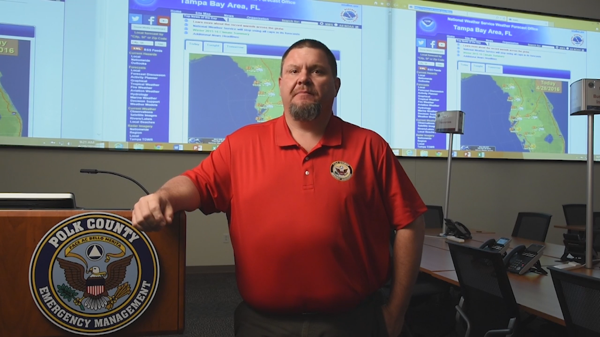 Thumbnail image for Polk County Emergency Management Hurricane Readiness PSA