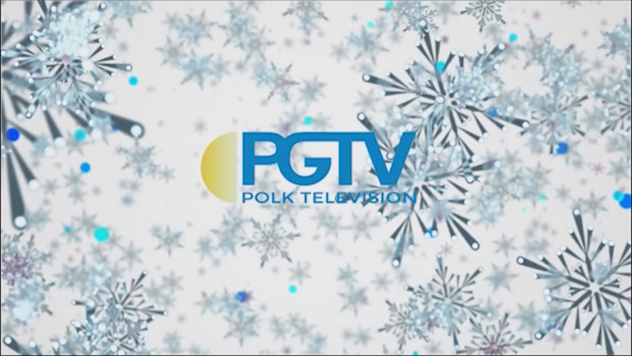 PGTV Station ID; Christmas Snow;  000015