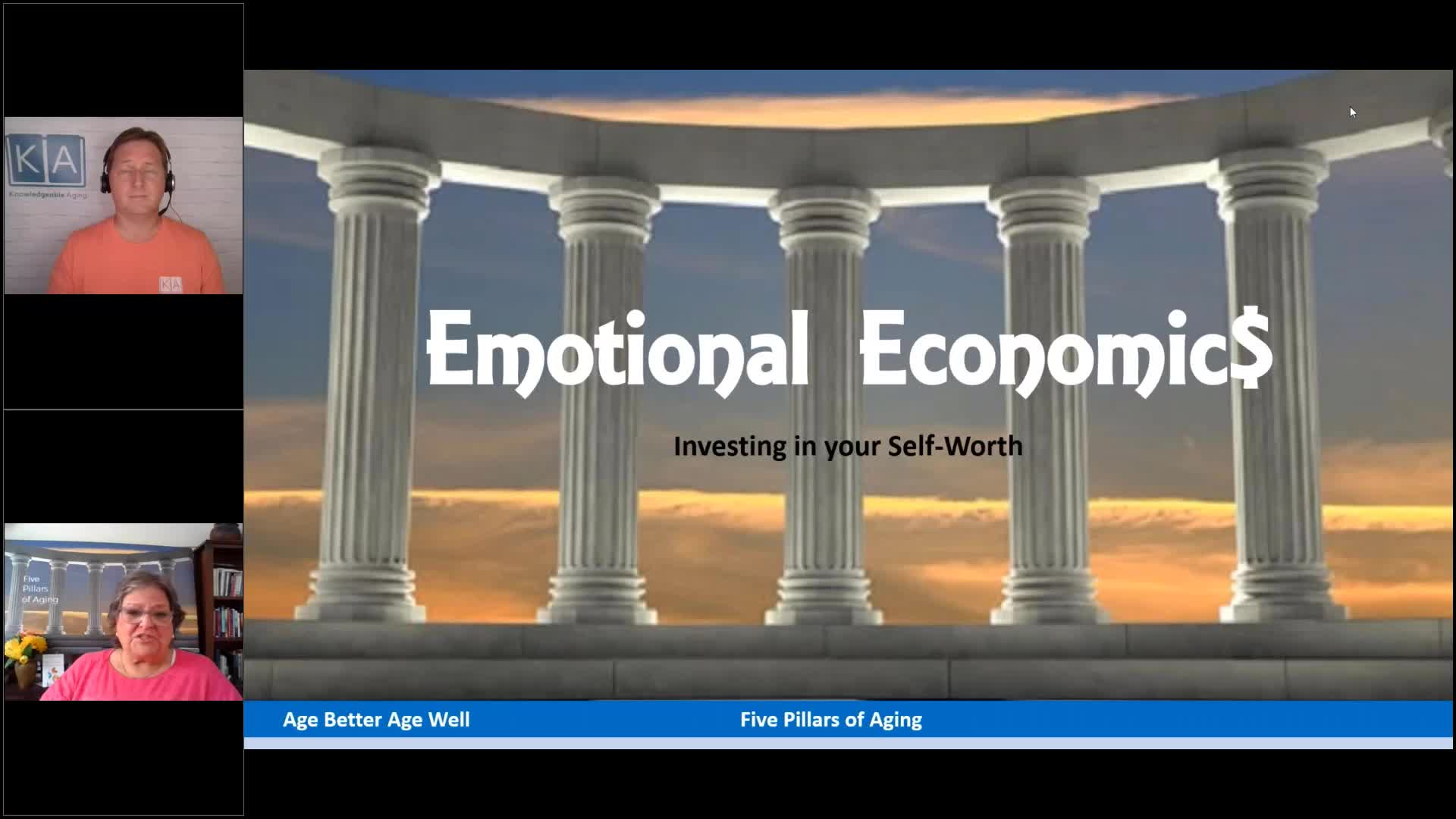 Knowledgeable Aging: Emotional Economics May 2022