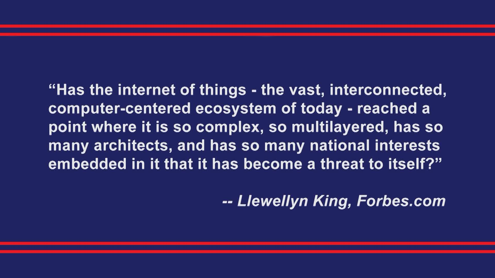 White House Chronicle: Cybersecurity's Enemy Within
