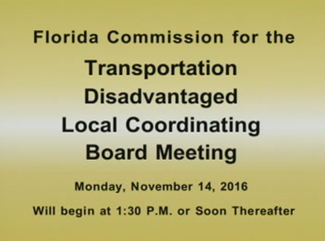 Thumbnail image for Transportation Planning Organization: November 14, 2016
